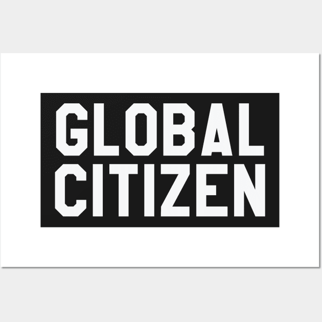 Global Citizen Wall Art by uncontent